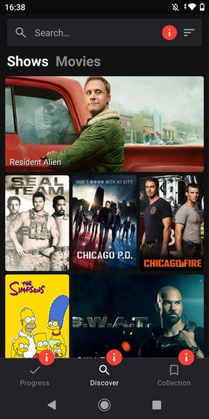 Showly: Track Shows & Movies Screenshot 1