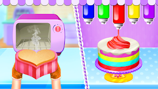 Sweet Cake Maker Cake Game Capture d'écran 1