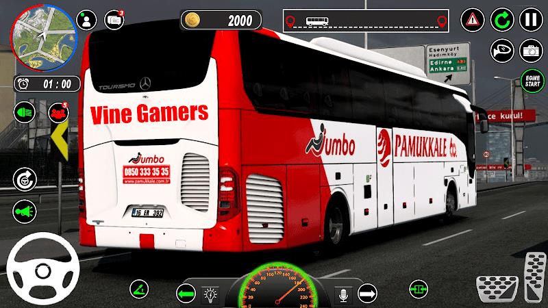 Bus Simulator: City Bus Games 스크린샷 2