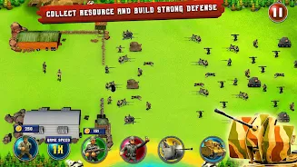 World War 2 Tower Defense Game Captura de tela 3