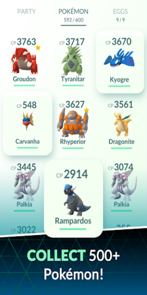 Pokémon GO Captura de tela 3