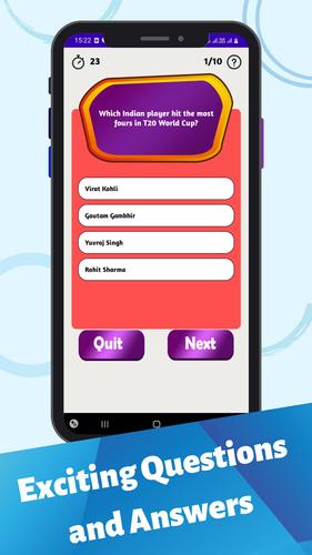 Cricket Quiz Game應用截圖第4張