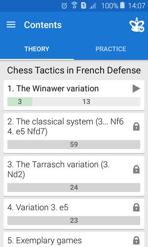 Chess Tactics: French Defense Screenshot 2