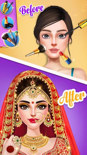 Indian Wedding Dress up games Capture d'écran 3