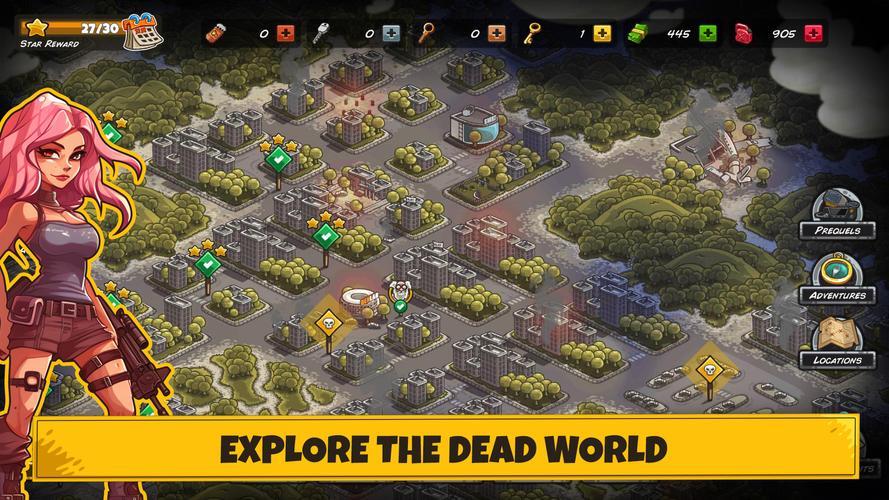 Dead World Heroes: Zombie Rush Capture d'écran 4