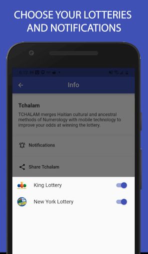 TCHALAM: Lottery with Haitian Spiritual Numbers Captura de tela 1