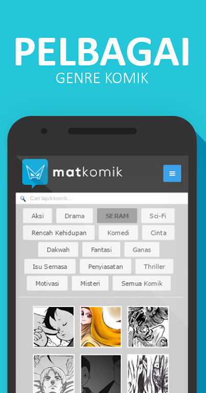 Matkomik - Apps Komik Percuma! 스크린샷 4