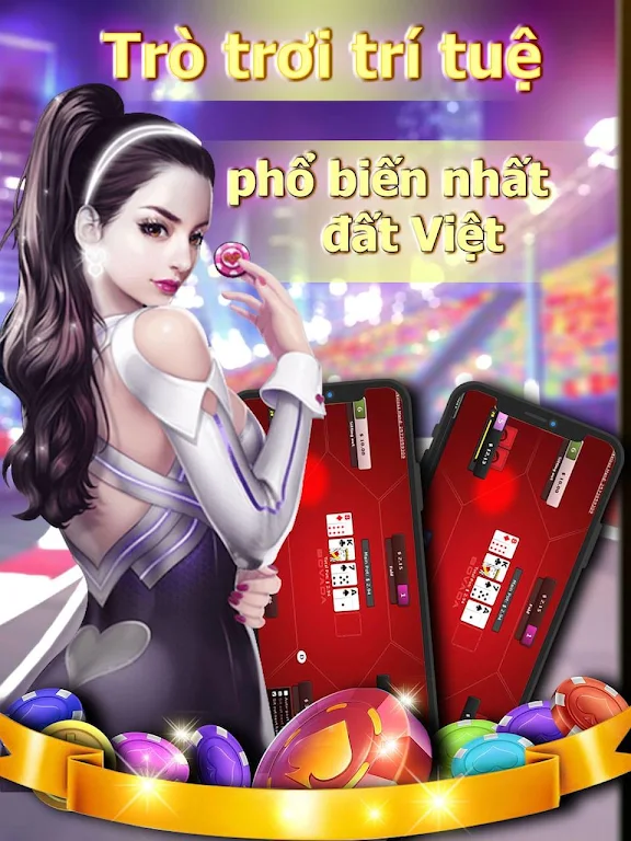 Tiến Lên: Tien len mien nam, tien len - OFFLINE應用截圖第2張