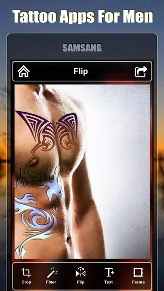 Tattoo design apps for men Captura de tela 1