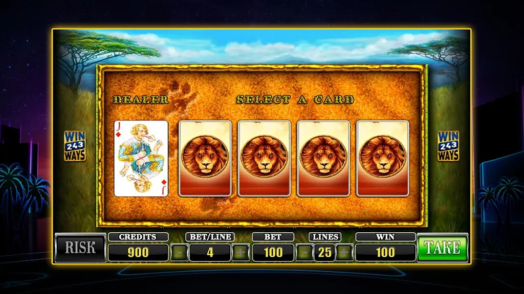 SLOT African Simba Screenshot 3