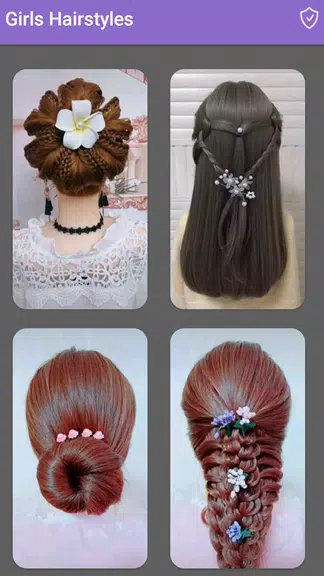 Girls Hairstyles Step By Step應用截圖第3張
