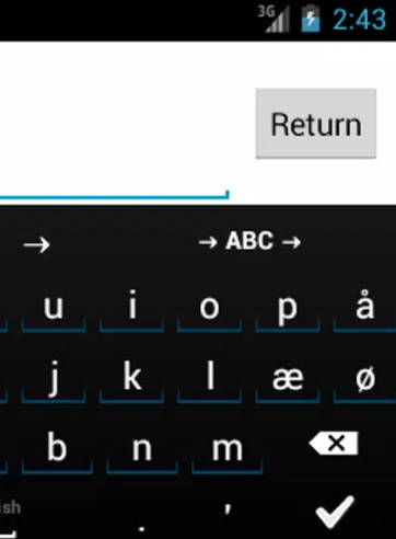 Danish for AnySoftKeyboard應用截圖第3張