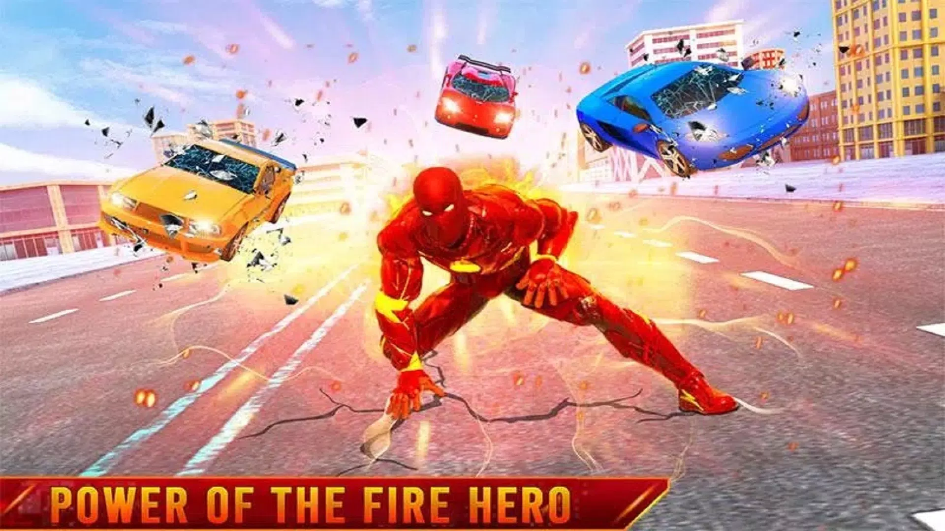 Fire Hero Robot Transform Game स्क्रीनशॉट 3