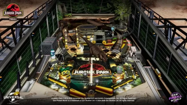 Zen Pinball: Six Classic Cinema Tables Including Jurassic Park