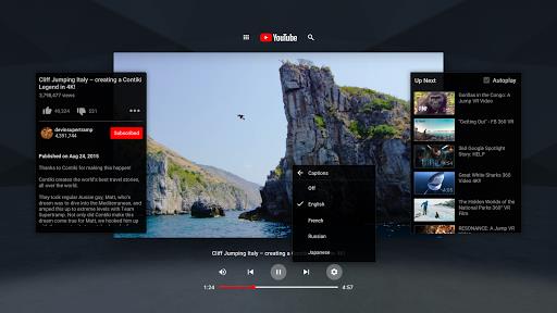 YouTube VR Скриншот 3