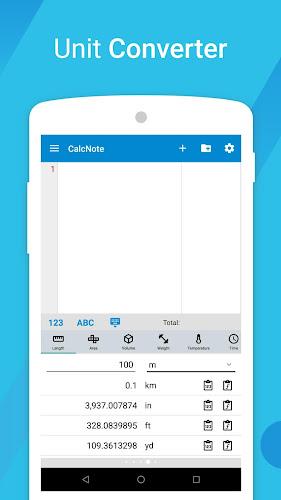 CalcNote - Notepad Calculator 스크린샷 3