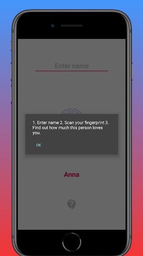 Liebestest Fingerabdruck Screenshot 4
