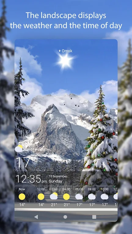 Weather Live Wallpapers Captura de pantalla 1