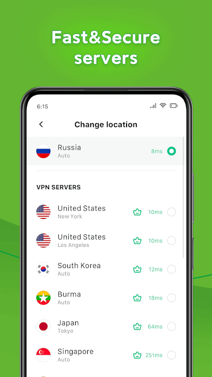 Vast VPN - Fast & Secure應用截圖第1張