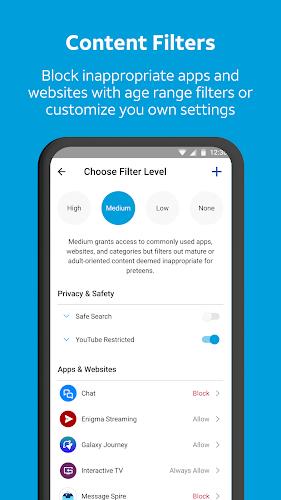 AT&T Secure Family® parent app Captura de pantalla 3