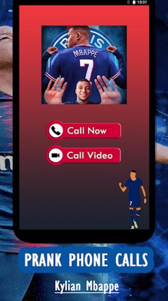 Call from Kylian Mbappé Screenshot 2