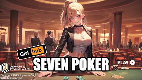 Girlhub Seven Poker Capture d'écran 1