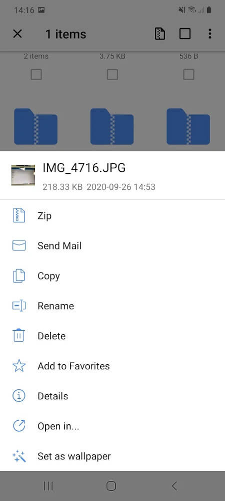 WinZip – Zip UnZip Tool Screenshot 2