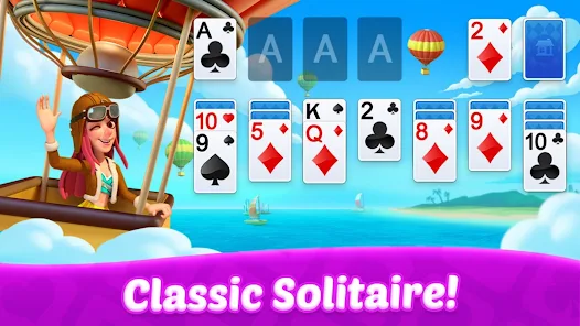 Solitaire: Card Games Mod Captura de tela 1