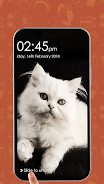 Kitty Cat Pin Lock Screen स्क्रीनशॉट 2