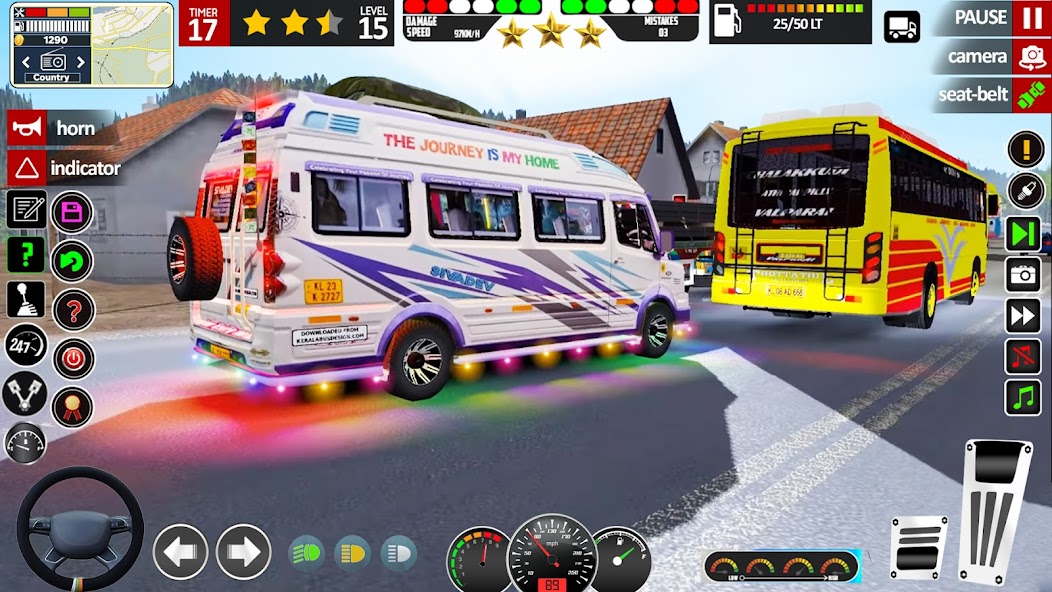 Coach Bus Driving- Bus Game Mod Captura de pantalla 4