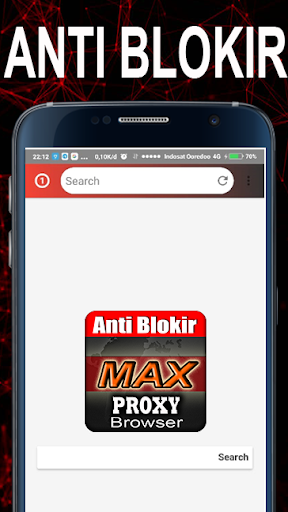 MAX-Proxy Browser Anti Blokir स्क्रीनशॉट 2