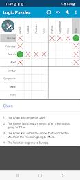 Logic Grid Puzzles: Brain Game Скриншот 1