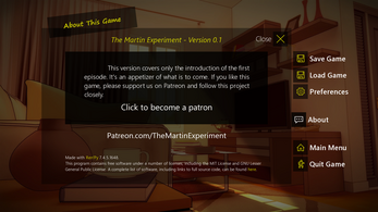 The Martin Experiment - Teaser Version Captura de tela 1