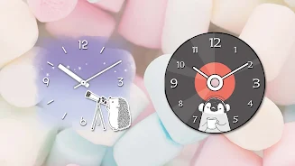 Analog clock widget ANIMALLIFE应用截图第3张