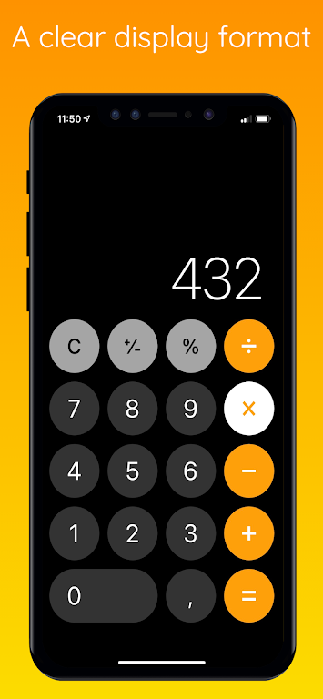 Calculator lOS 17 スクリーンショット 3
