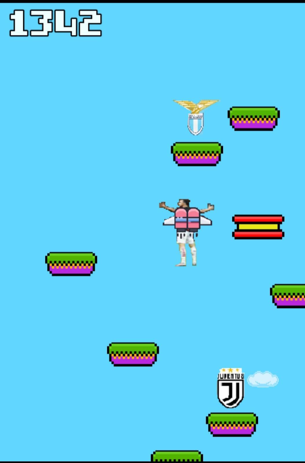 Doodle Zlatan Ibrahimovic Jump Capture d'écran 3