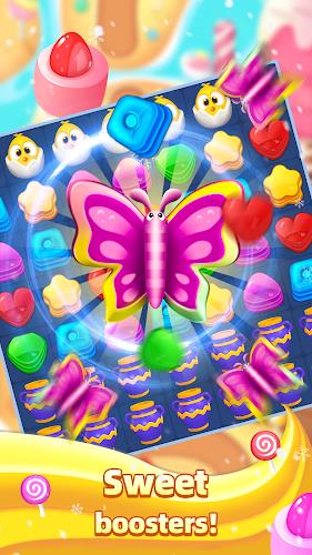 Sweet Candy Cat Puzzle Game Capture d'écran 4