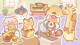 Bear Bakery - Cooking Tycoon Capture d'écran 1