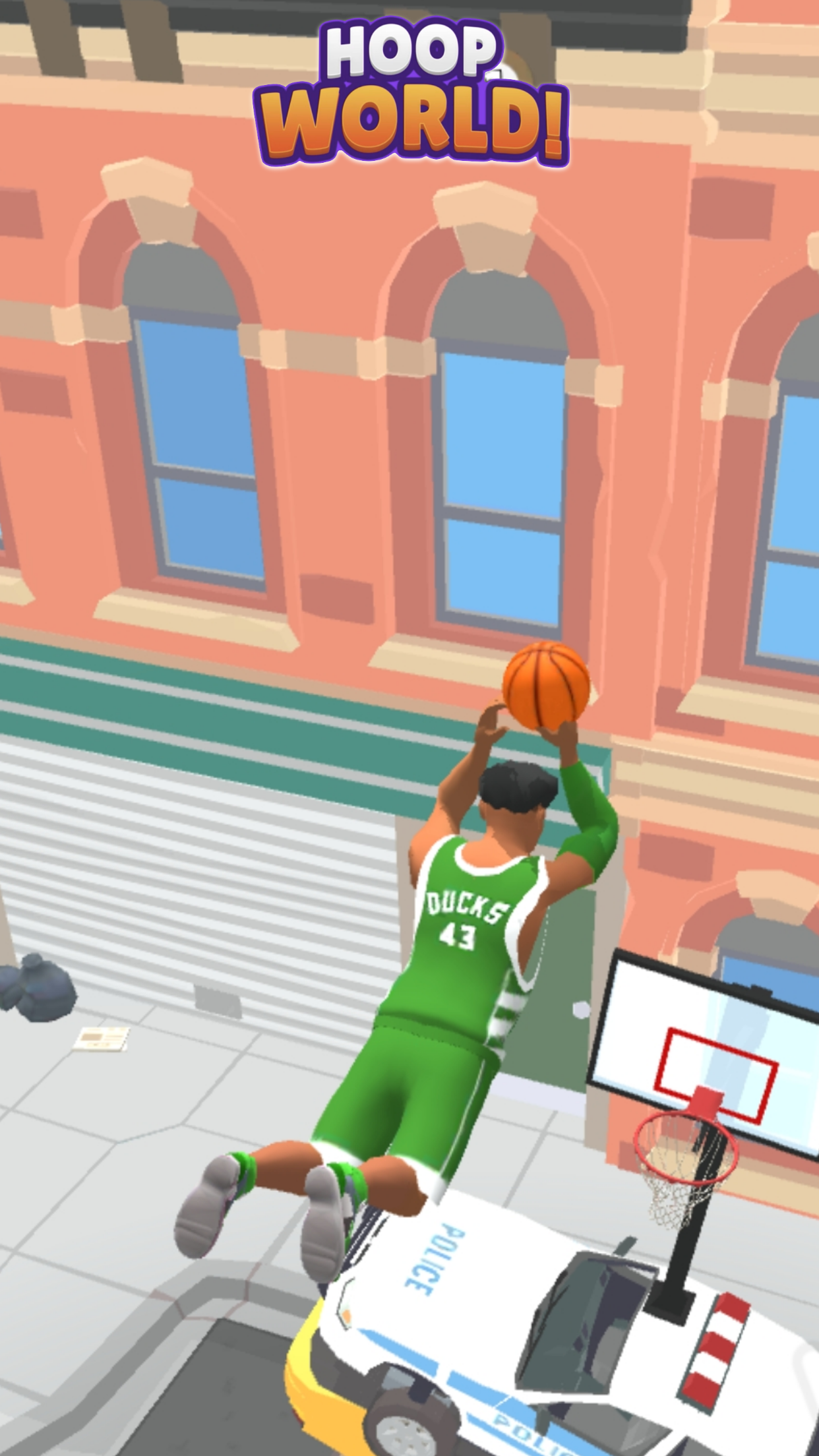 Hoop World: Flip Dunk Game 3D Скриншот 2