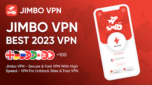 Jimbo VPN Capture d'écran 1