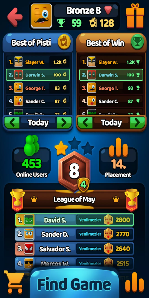Pisti Online League 스크린샷 3