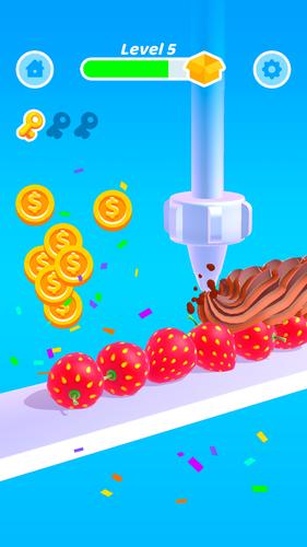 Perfect Cream : jeux sucrés Capture d'écran 2