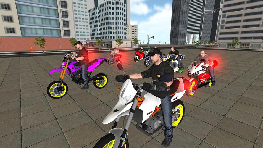 Bike Driving: Police Chase スクリーンショット 1