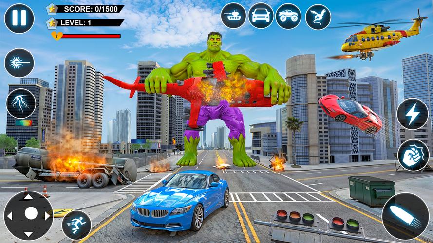 Incredible Monster Hero Games スクリーンショット 4