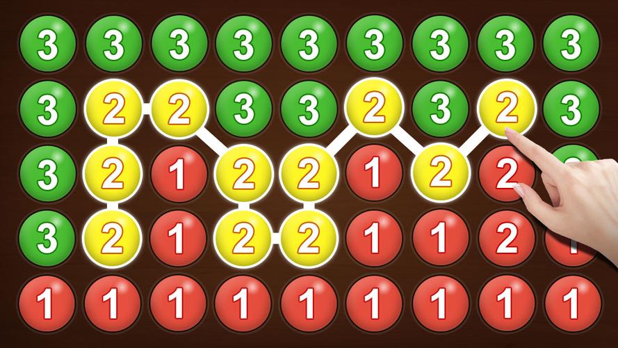 Merge bubble - Number game Screenshot 3