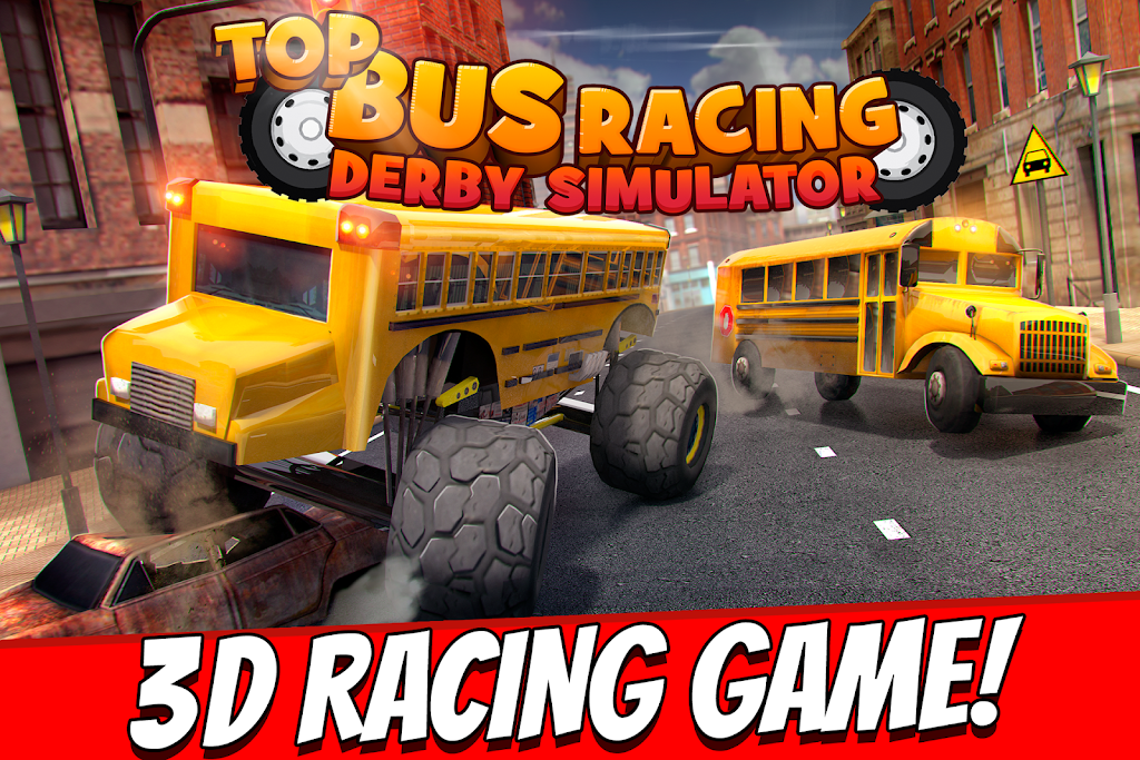 Top Bus Racing Derby Simulator स्क्रीनशॉट 1