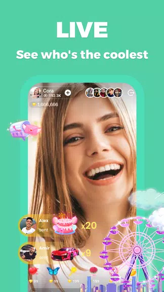 Peppermint: live chat, meeting Screenshot 3