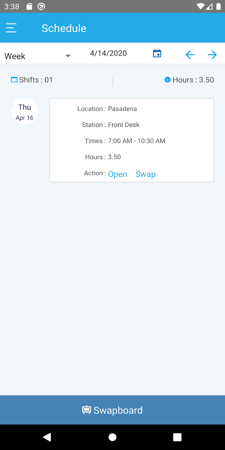 ScheduleSource Teamwork Captura de tela 3