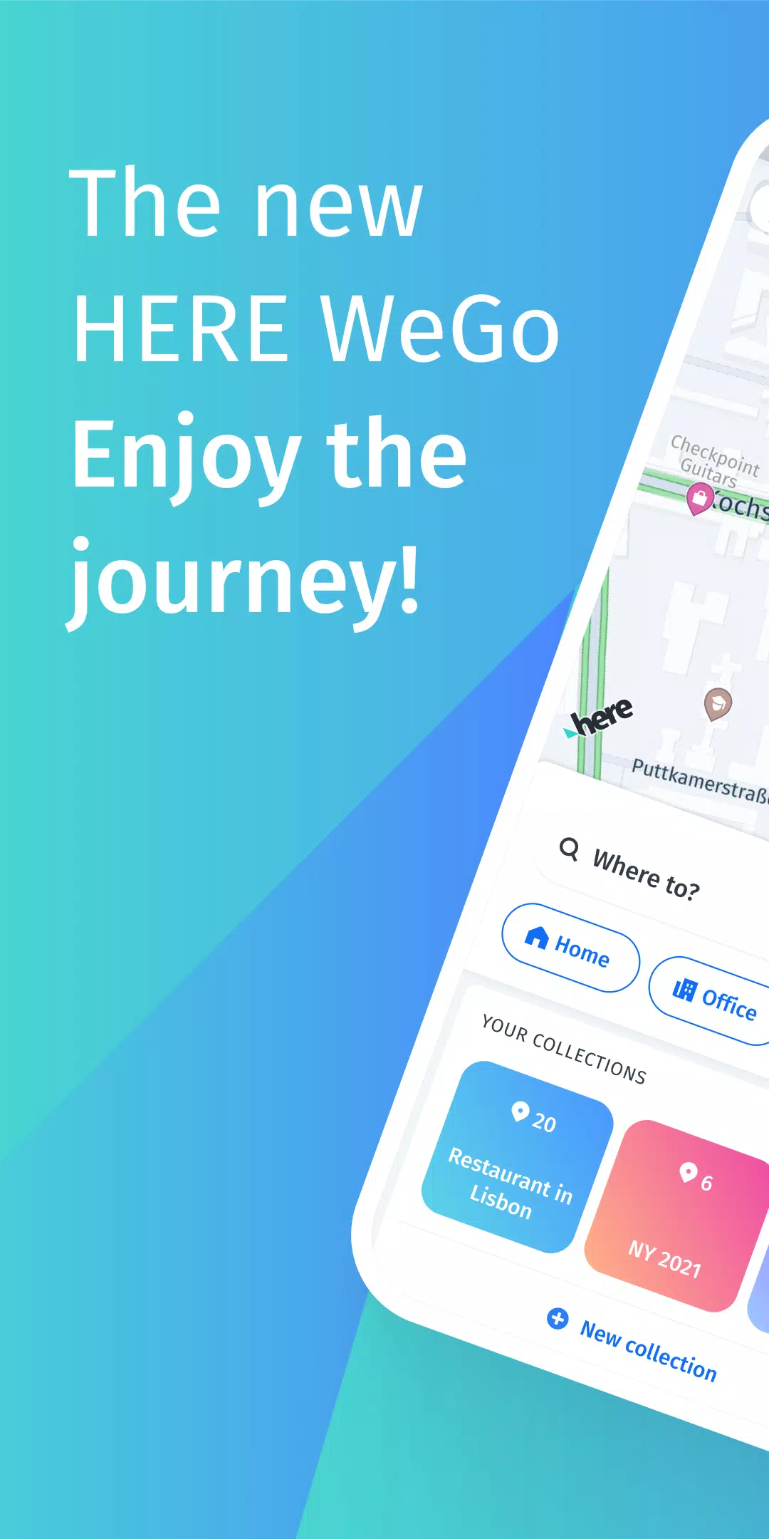 HERE WeGo: Maps & Navigation 스크린샷 1
