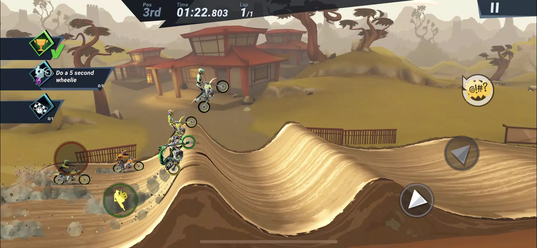 Mad Skills Motocross 3 Captura de tela 1